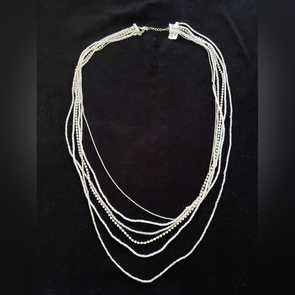 Multi Strand Beaded Necklace